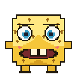 The mascot sprite
